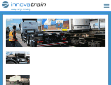 Tablet Screenshot of innovatrain.ch